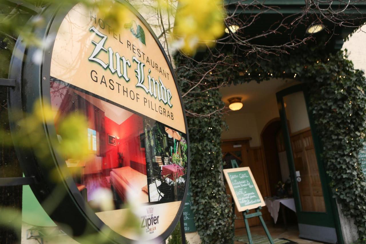 Gasthof Pillgrab Zur Linde Sankt Valentin Exterior foto